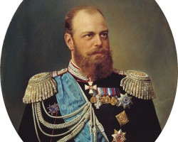 На фото Александр III
