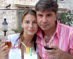 На фото Сосо Павлиашвили и Ирина Патлах