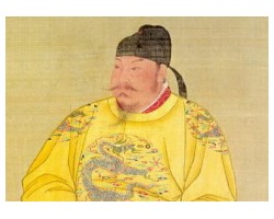 На фото Тай Цзун (династия Тан)