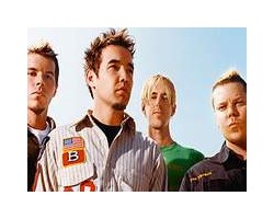 На фото Hoobastank